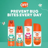 OFF! Family Care Insect & Mosquito Repellent, Bug Spray Containing 15% DEET, Protects Against Mosquitoes, 4 Oz, 2 Count