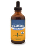 Herb Pharm Certified Organic Chamomile Liquid Extract for Calming Nervous System Support - 4 Ounce