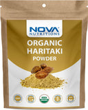 Nova Nutritions Certified Organic Haritaki Powder 16 OZ (454 gm)