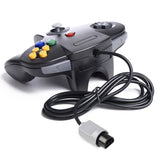 kiwitatá Classic N64 Controller, Retro N64 Remote Wired Game Pad Joystick Controller for N64-Console Video System Black