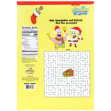 Christmas 2024 SpongeBob SquarePants Advent Calendar Countdown with Chocolate Pieces, Pack of 2