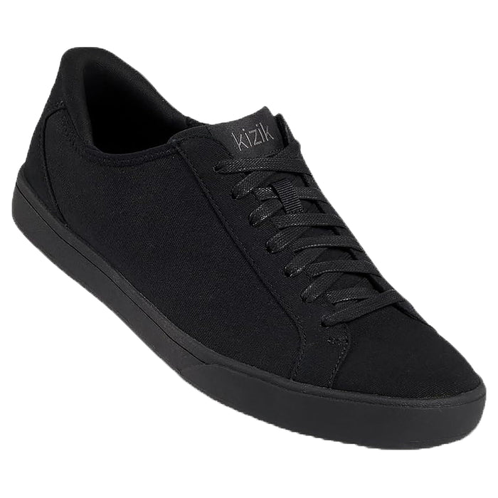 Kizik Irvine Comfortable Breathable Stretch Slip On Sneakers- Easy Slip-Ons | Casual Shoes for Men, Women and Elderly | Stylish, Convenient and Orthopedic Shoes for Everyday- Black/Black M13/W14.5