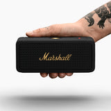 Marshall Emberton II Portable Bluetooth Speaker, Black & Brass