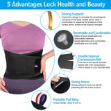 Bracepost Back Brace for Women & Men Lower Back Pain Relief with Biomimetic Widened Aluminum Plate, Breathable and Adjustable Lumbar Support Belt for Herniated Disc, Sciatica, Regular (Waist:37"-48")