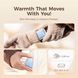 OCOOPA Magnetic Hand Warmers Rechargeable 2 Pack, Compact Electric Hand Warmer, Up to 8 Hrs, UL Certified, 3 Heat Settings, Pocket Heater, Winter Gifts for Hunting,Camping,Christmas, UT4 Young