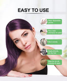 Herbishh Hair Color Shampoo for Gray Hair – Magic Hair Dye Shampoo – Colors Hair in Minutes–Long Lasting–500 Ml–3-In-1 Hair Color–Ammonia-Free | Herbishh (Purple)