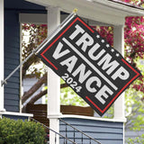 Trump Vance 2024 Flag 3x5 Double Stitched and 2 Brass Grommets Banner for Outdoor Indoor Yard Room Wall Decor Tapestry Hanging Banner