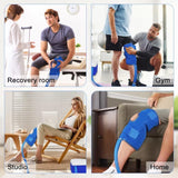 Ice Machine for Knee After Surgery, Powerful Cold Therapy Machine System for Knee and Joint Compression Pad, Strong Cryotherapy Pain Relief Treatment with Digital Timer [Premium version]