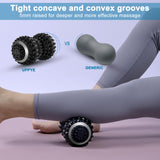 Uppye Vibrating Massage Ball for Pain Relif, Mobility Ball for Physical Therapy and Workout Recovery, Deep Tissue Myofascial Release Tools - Back, Shoulder & Foot Muscle Massager (Black)