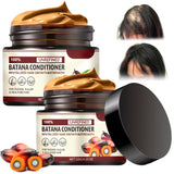 2PCS Batana Oil for Hair Growth, Botanix Batana Natural Hair Growth Oil,100 Percent Pure Batana Oil, Batana Oil Organic Raw, Batana Miracle Hair Loss Oil, Repairs Damaged Hair, Leaves Hair Smoother