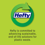 Hefty Ultra Strong Tall Kitchen Trash Bags, 13 Gallon Citrus Twist Scent, 80 Count (Pack of 1), White