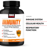 FORCE FACTOR Immunity, Immune Support Booster with Elderberry and 1000mg of Vitamin C, Plus Vitamin D, Zinc, Probiotics, Antioxidants, and Echinacea for Immune Health Defense, 90 Count (Pack of 2)