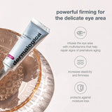 Dermalogica Multivitamin Power Firm Eye Cream with Antioxidant Vitamins, Anti-Aging Wrinkle Firming Under Eye Treatment - Combat Visible Lines Around the Eye Area, 0.5 Oz
