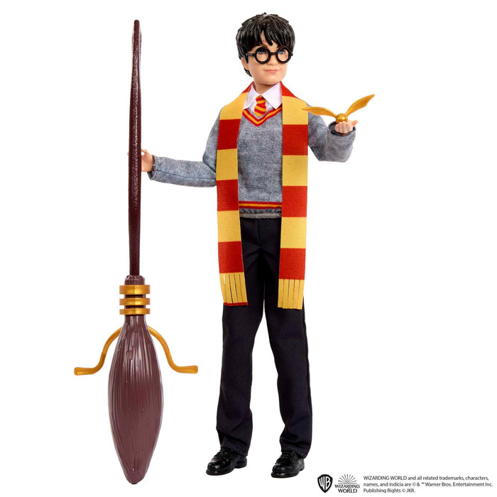 Harry Potter Toys, Gryffindor Advent Calendar fashion doll of about 30 cm and 24 accessories as surprises HND80