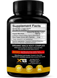 X Gold Health Organic Maca Root Powder Capsules 1500mg with Black | Red & Yellow Peruvian Maca Root Extract Gelatinized, Energy & Mood Supplement for Men & Women + Black Pepper for Best Benefits