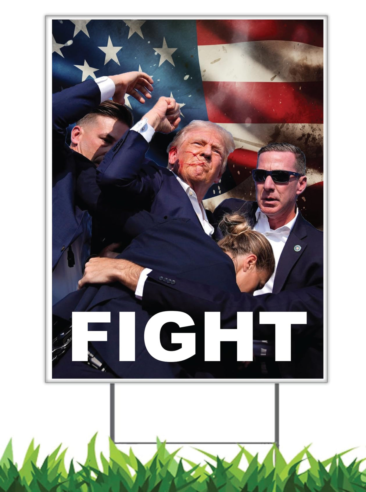 Trump Assassination Attempt 2024 Vote Trump 18x12
