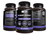 Pure Original Ingredients Bilberry Extract (365 Capsules) No Magnesium Or Rice Fillers, Always Pure, Lab Verified