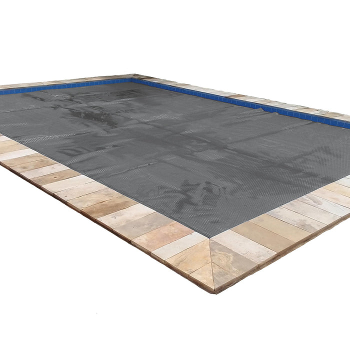 In The Swim 18' x 36' Ultra Silver Rectangle Solar Pool Cover 16 Mil for Solar Heating Above Ground Pools and Inground Pools