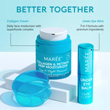 MAREE Multi Balm Stick with Retinol & Ceramide Complex - Facial Moisturizer & Under Eye Balm for Dark Circles - Under Eye Brightener 0.35 Oz