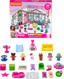 Fisher-Price Little People Barbie Toddler Toy Advent Calendar Playset, 24 Christmas Figures & Pieces for Pretend Play Kids Ages 18+ Months