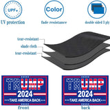 Trump 2024 Take America Back Flags 3x5 Outdoor Made in USA-Double Sided 3 Ply Heavy Duty Trump Blue Flags Banner for Outside with 2 Brass Grommets UV protection Fade Resistant for Indoor Outdoor