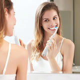 Replacement Brush Heads Compatible with Philips SoniCare Electric Toothbrushes Handle, for Superior Whitening, for Snap-on System, Pack of 6, White…