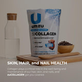 UMZU zuCollagen Protein - Multi Collagen, Support Skin, Hair, Joints, and Muscle Recovery - Chocolate Brownie Flavored, 90 Calories, 21 Grams Protein - 1 Scoop Per Serving (20 Servings)