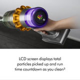 Dyson V15 Detect Plus Cordless Vacuum, Yellow/Nickel