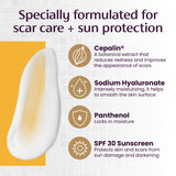 Mederma Scar Cream Plus SPF 30, Sunscreen, Protects from Sun Damage, Reduces the Appearance of Scars, 0.7 Ounce, 20 grams (Packaging May Vary)