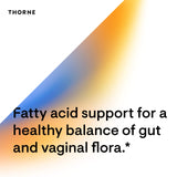 THORNE Undecylenic Acid (Formerly Formula SF722) - 250 mg of Undecylenic Acid - Fatty Acid Support for a Healthy Balance of Gut and Vaginal Flora - Gluten Free - 250 Gelcaps - 50 Servings