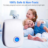 Ultrasonic Pest Repellent 10 Packs,Indoor Pest Repellent, Electronic Plug in Pest Control for Mosquito, Bugs,Roach, Ant, Rodent, Mouse, Spider Repellent for House, Warehouse