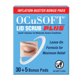 OCuSOFT Lid Scrub Plus 35 Count Inflation Buster with 5 Extra Pads