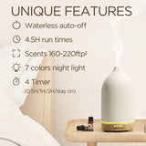 BOXING Ceramic Diffuser,Stone Essential Oil Diffuser, Ultrasonic Aromatherapy Diffusers,Essential Oils for defusers for Home/Bedroom (100ML).