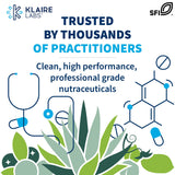 Klaire Labs Berberine HCI 500mg - Berberine Supplement - Gluten-Free, Hypoallergenic Berberine Supplement (120 Capsules)