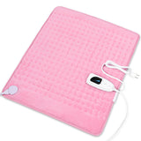 Heating Pad-Electric Heating Pads for Back,Neck,Abdomen,Moist Heated Pad for Shoulder,Knee,Hot Pad for Pain Relieve,Dry&Moist Heat & Auto Shut Off(Light Pink,20''×24'')