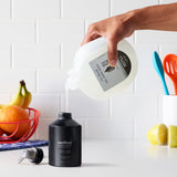 Method Gel Hand Soap, Vetiver + Amber, Reusable Black Aluminum Bottle, Biodegradable Formula, 12 oz (Pack of 3)