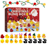 Advent Calendar 2024, Christmas Rubber Duck Set,Fun Rubber Duck Advent Calendar Toys, 24 Days Joyful Christmas Countdown, Suitable for all kinds of people, Holiday Party Gifts, Decorations (1pcs)