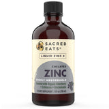 Liquid Zinc (Glycinate Chelate) with Organic Elderberry & Echinacea (High in Quercetin) | 4-in-1 Immune Suport Supplement for Adults & Kids, Great Tasting | Alcohol & Gluten Free, Non GMO (4.0 Oz)