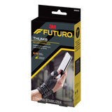 FUTURO Deluxe Thumb Stabilizer, Left or Right Hand, Small/Medium Size, Adjustable, Stabilizes and Supports Sore, Weak or Injured Thumb, Soft and Breathable Materials Enhance Comfort (45843ENR)