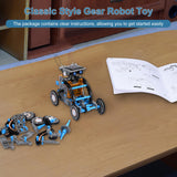 Toys for Ages 8-13,12 in 1 Stem Project Solar Robot Toy for 10 Years Old Autism Boy,Science Kits for Kids Age 8-14,Building Gear Toy Christmas Birthday Gift Idea for Boy Age 8 9 10 11 12 13 14