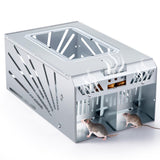 QUALIREY Humane Multi Catch Mouse Trap, 11.8 x 7.3 inch Heavy Duty Large Zinc Aluminum...