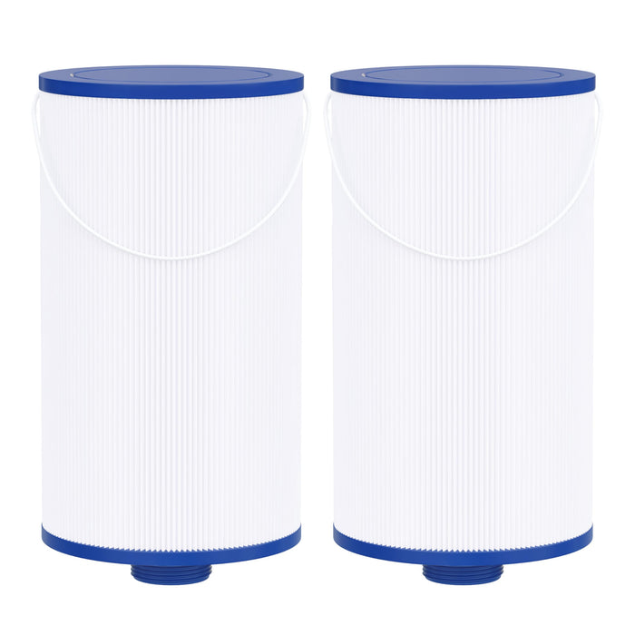 Wowreed Spa Filter Compatible with FC-2402, 303279, Free Flow, AquaTerra, Fantasy Hot Tub Filter, 1 1/2" Finer Thread, 2 Pack