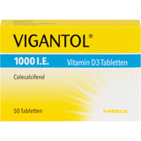 Vigantol 1,000 IU vitamin D3 tablets, 50 pcs