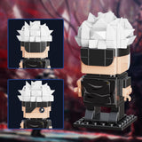 Jujutsu Kaisen Gojo Satoru and Ryomen Sukuna Building Set Figures Toys Compatible with Lego for Boys 8+ Tv Fans Anime Fans Gift for Friends Birthday Christmas (307pcs)