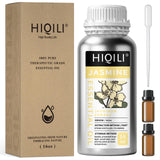 HIQILI 16 Fl Oz Jasmine Essential Oil, 100% Pure Natural for Diffuser, Hair, Skin, Perfume Making - 500ML