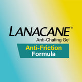 LANACANE Anti-Chafing Gel, soothes and helps relieve pain by rubbing skin on skin contact, non-staining, odor-free, running, cycling and travel essential, 28g