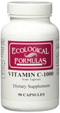 Ecological Formulas Vitamin C-1000 Capsule from Tapioca, 90 Count