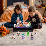 Advent Calendar 2024 Halloween Christmas 24-Day Countdown Calendar for Kids and Adults with 24 pcs Classic Halloween Doll Collectible Figures, Pre-Christmas Doll Nightmare Advent Calendar Gift