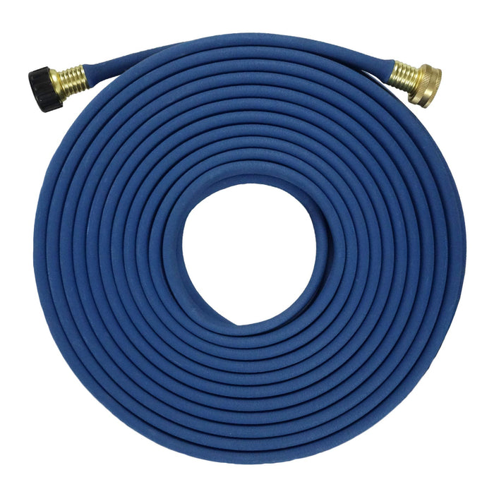 FLORIAX Garden Flat Soaker Hose 1/2 in X 50 Ft, More Water Leakage, Heavy Duty, Metal Ho