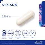 Pure Encapsulations NSK-SD - 100 mg Nattokinase - for Normal Blood Circulation - Supports Fibrinolytic Activity* - Gluten Free & Non-GMO - 60 Capsules